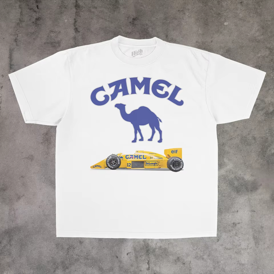 ヴィンテージレーシングクラシックキャメルトレンディブランド  - Streetwear Brand Vintage のレビューと価格