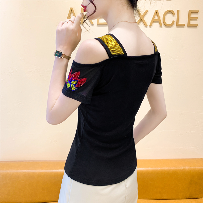 ストリートヨーロッパ服女性のブランド Tシャツ光沢のあるホッ - Streetwear Brand Tees のレビューと価格