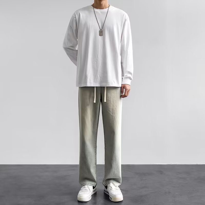 韓国風ストリートウェア、最新トレンドのゆったりとしたカジュア - Streetwear Brand Denim のレビューと価格