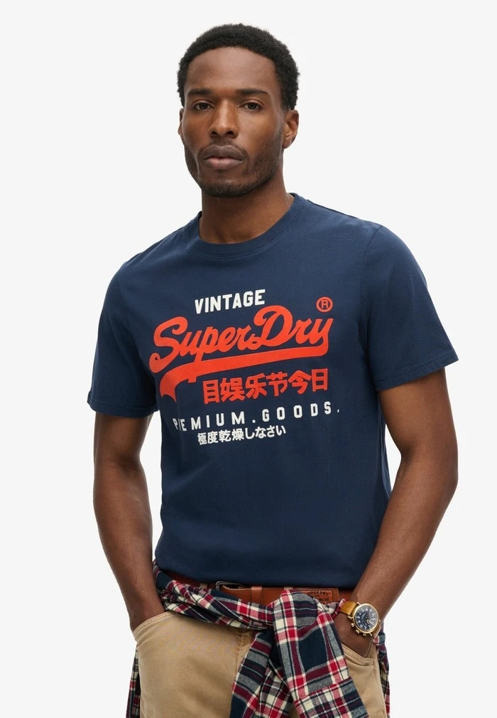 ヴィンテージロゴ ヘリテージ リラックス スーパードライ フ - Streetwear Brand Vintage のレビューと価格