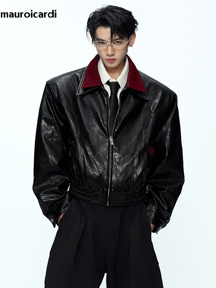 Mauroicardi 春秋パッチワークショートスネークスキ - Streetwear Brand Clothing のレビューと価格